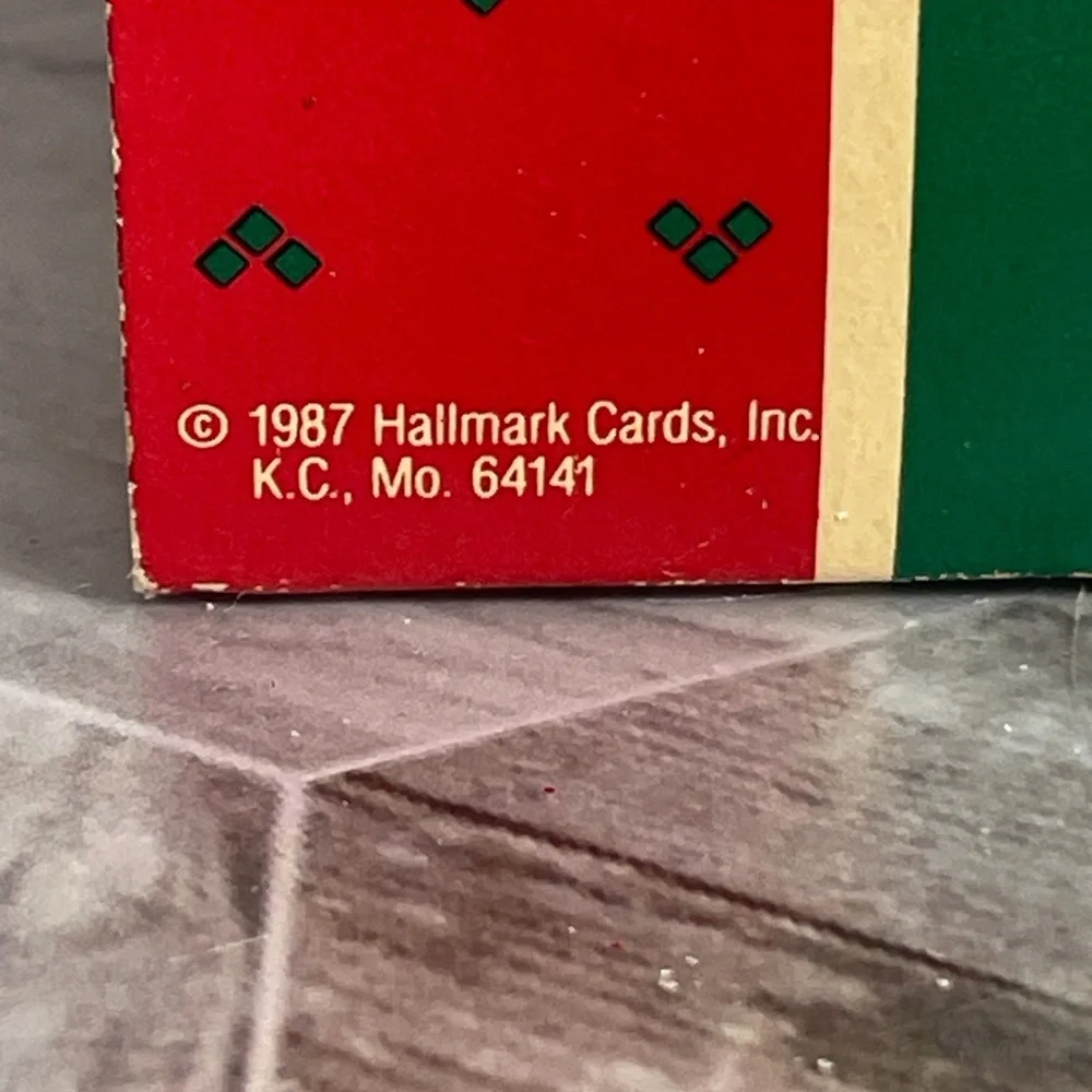 Vintage 1987 Hallmark Keepsake Night Before Christmas Mouse Ornament - Picture 11 of 11